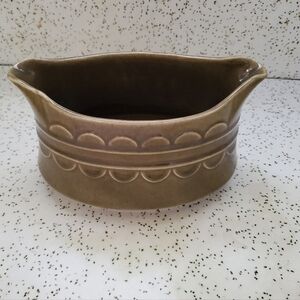 Homer Laughlin Green Grenada Gravy Boat